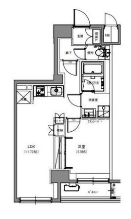 S-RESIDENCE両国緑の物件間取画像